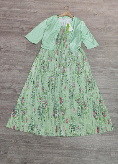 Almuth - Robe midi deux pièces avec imprimé floral