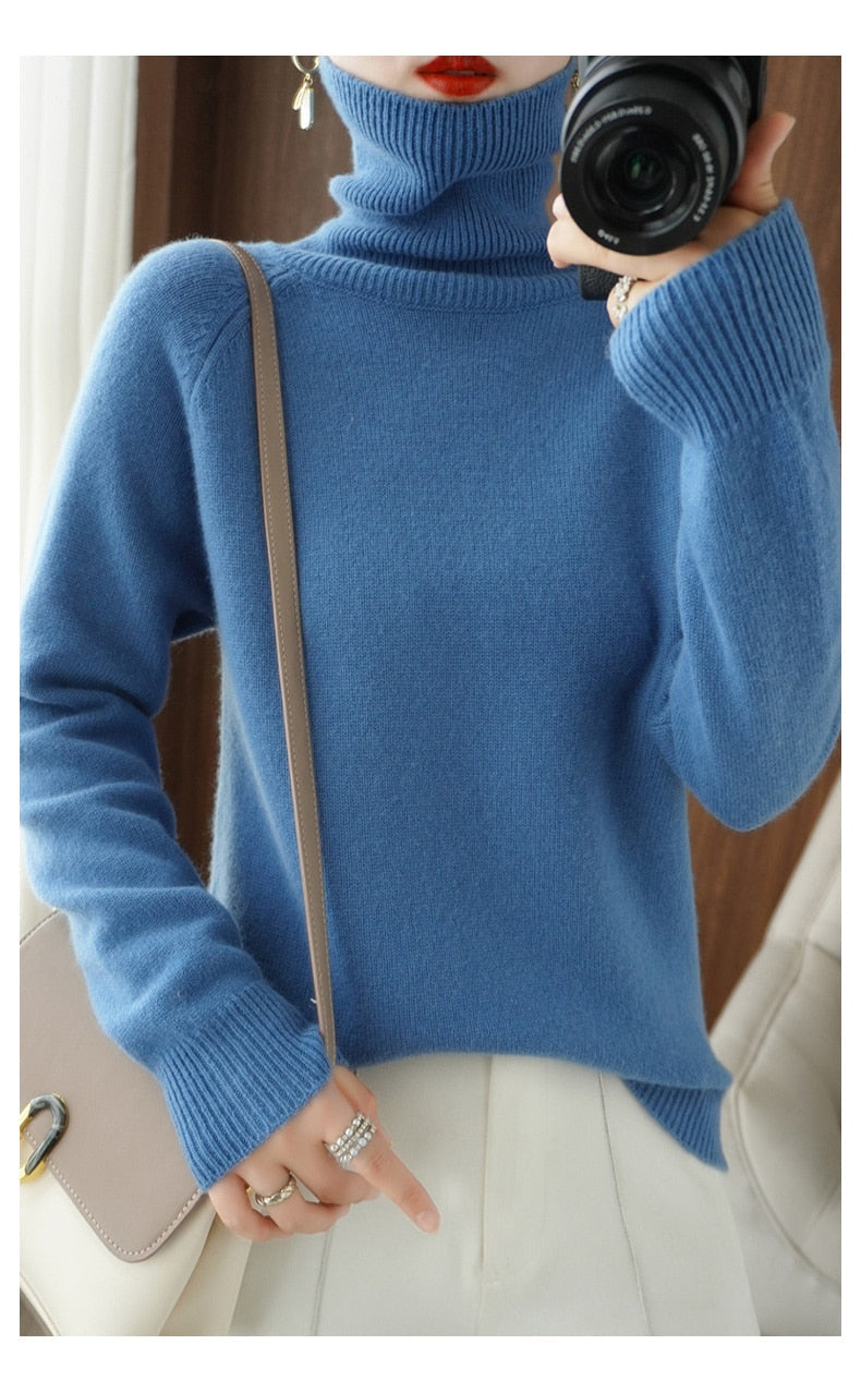 SoftWarm | Pull en maille cachemire