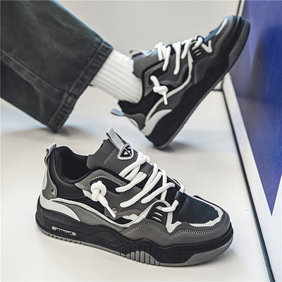 Zapatillas deportivas geométricas: casuales y de moda.