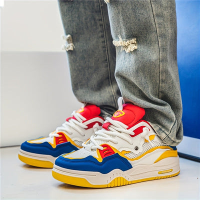 Zapatillas deportivas geométricas: casuales y de moda.