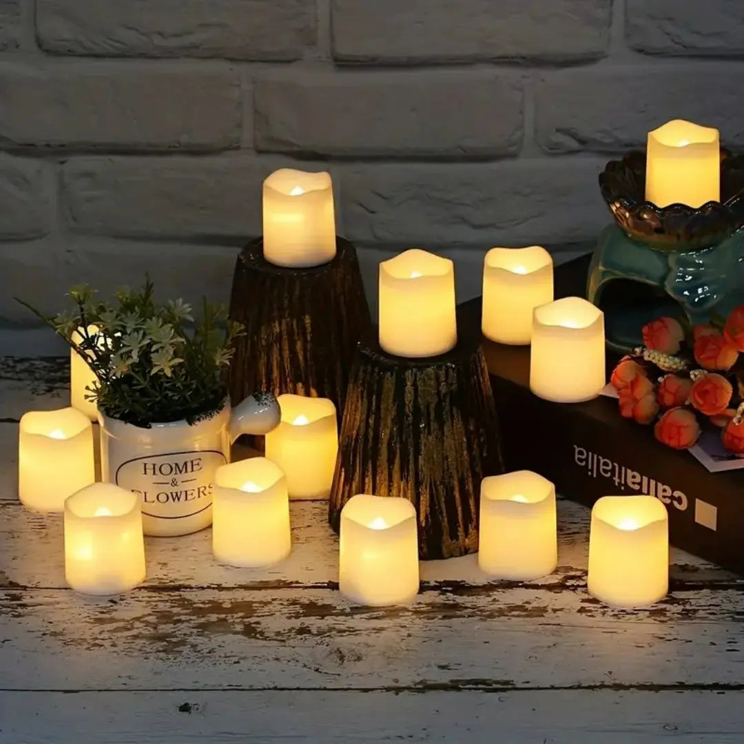 Alevsiz LED mum - Yaratıcı dilek mumu