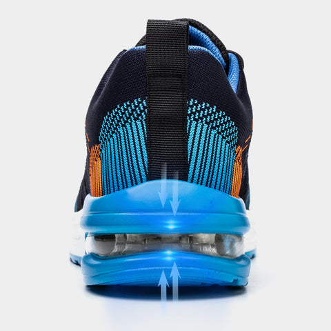 SafeSneakers Blue Air - Zapatos de seguridad, zapatos deportivos, zapatos de trabajo, puntera de acero