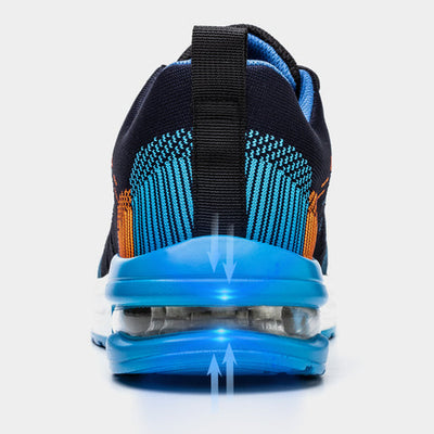 SafeSneakers Blue Air - Zapatos de seguridad, zapatos deportivos, zapatos de trabajo, puntera de acero