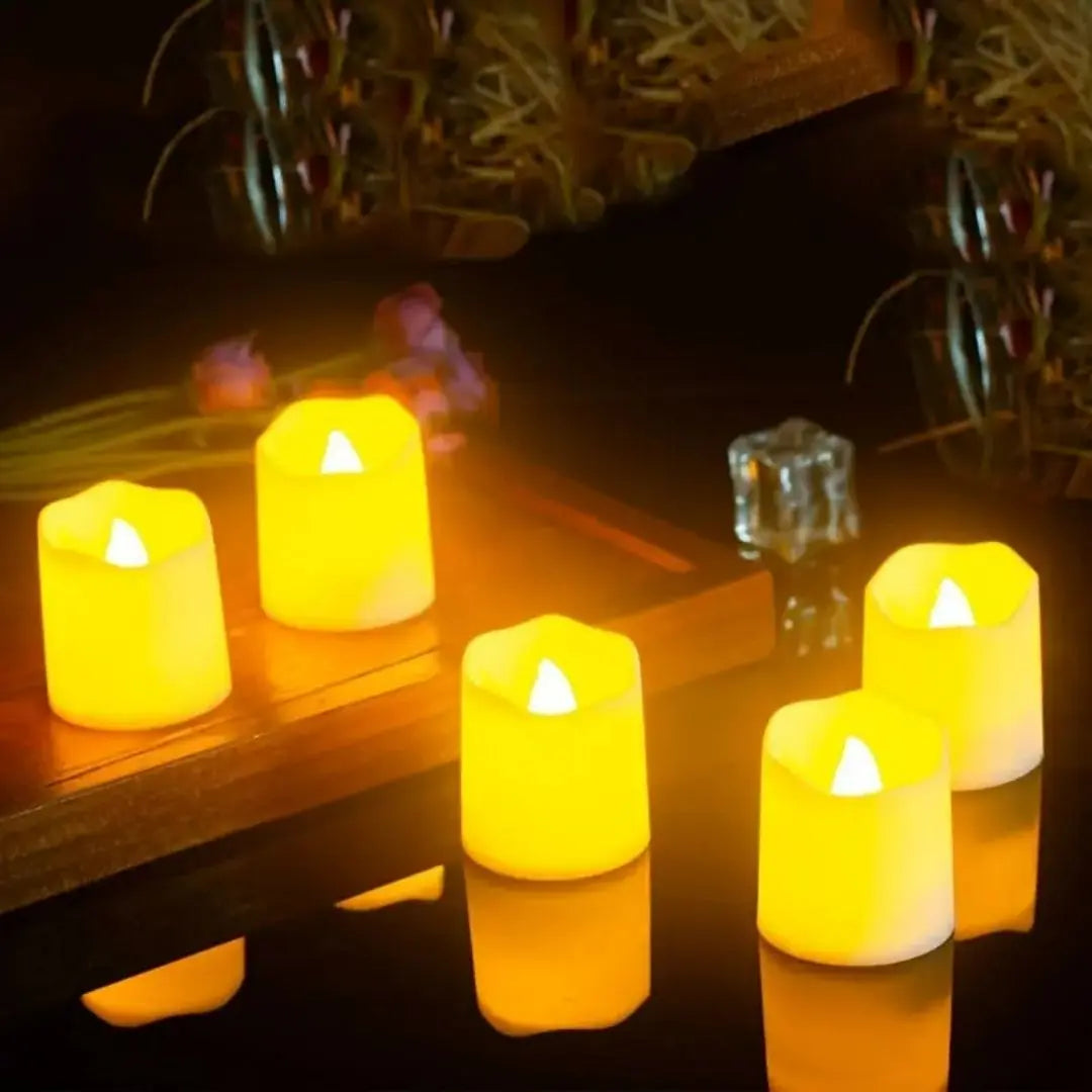 Alevsiz LED mum - Yaratıcı dilek mumu