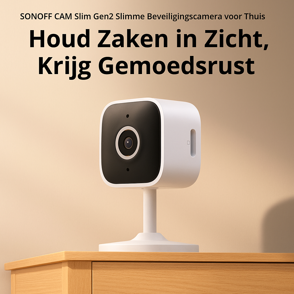 SmartEye – Caméra de Sécurité Intelligente Intérieure HD 1080p