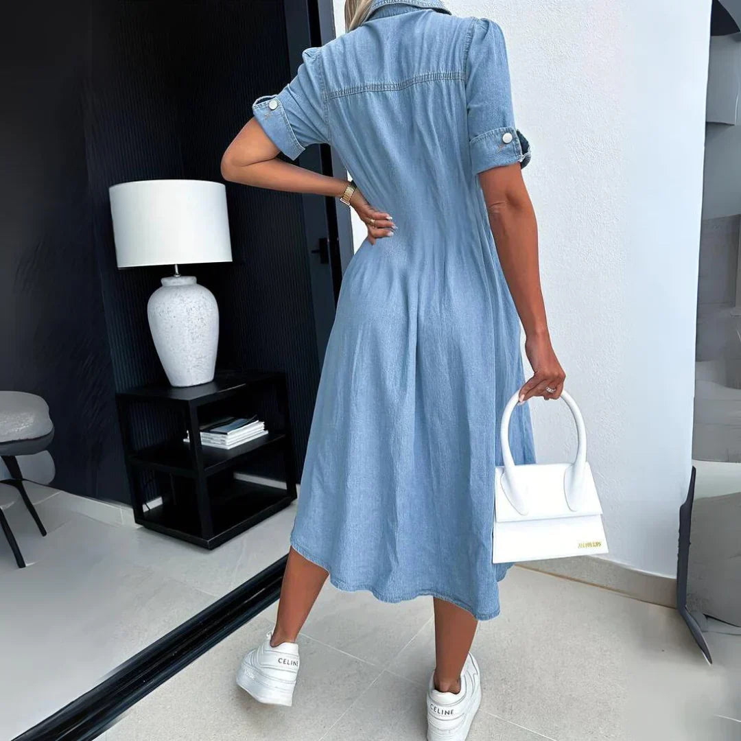 Amélie - Vestido vaquero de moda