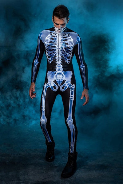 ハロウィンのX線コスチューム