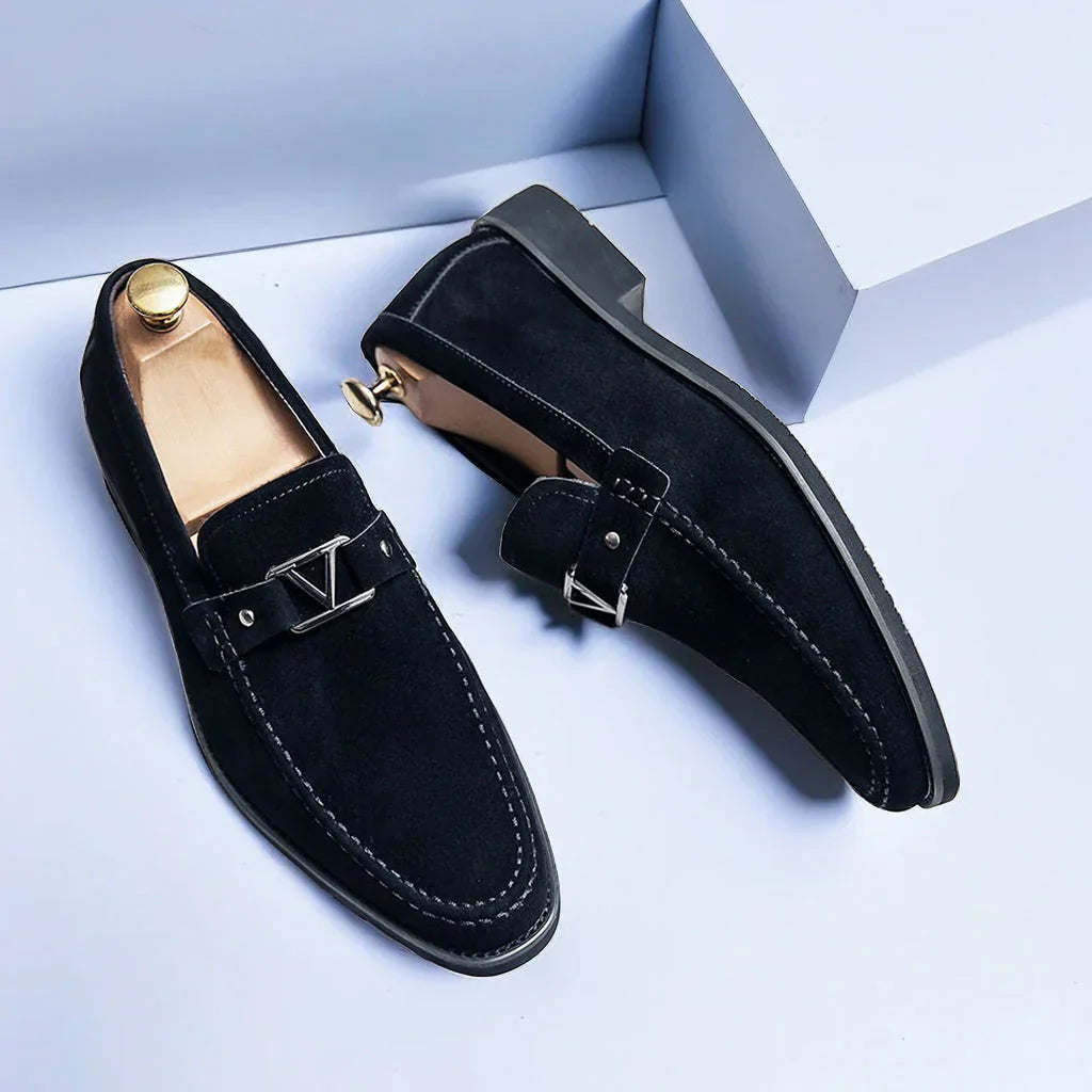 Mocasines elegantes sin cordones para hombre de Lorenzo