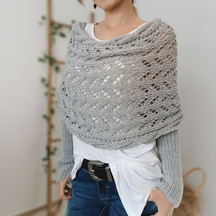 Serviette de bain en tricot bohémien pour femmes