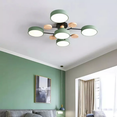 Clio - Lámpara de techo LED redonda moderna