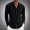 Camisa de lino con firma