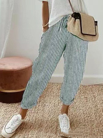 Kelly - Pantalones casuales estampados multicolores