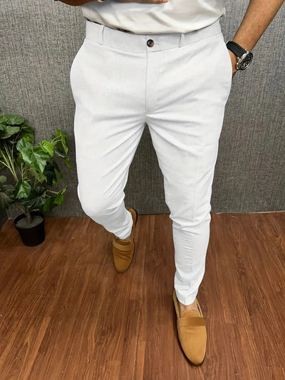 Pantalones de hombre elegantes con un look moderno.