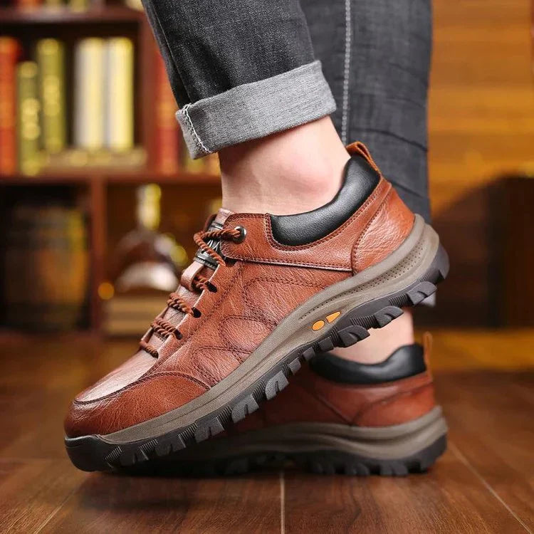 Chaussures orthopédiques en cuir pour hommes