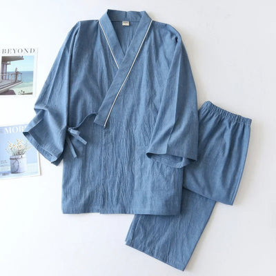 Pyjama Kimono japonais traditionnel pour hommes