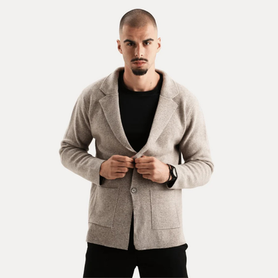 Chaleco cálido de manga larga para hombre | Invierno