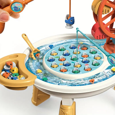 FISHFUN | Mesa de juego de agua magnética para niños 