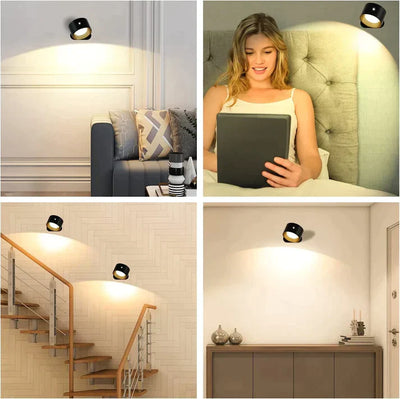 Lámpara LED Lumini | Lámpara de pared inalámbrica y recargable