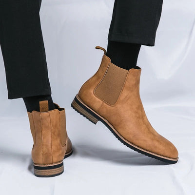 Niko - Botas de piel para hombre elegantes y cómodas.
