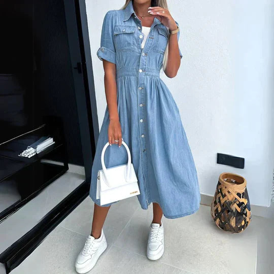 Amélie - Vestido vaquero de moda