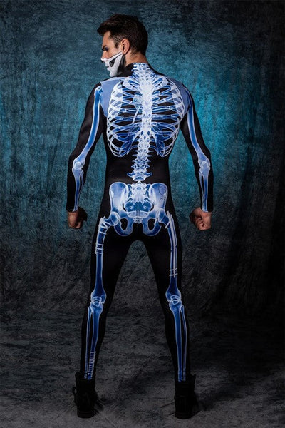 ハロウィンのX線コスチューム