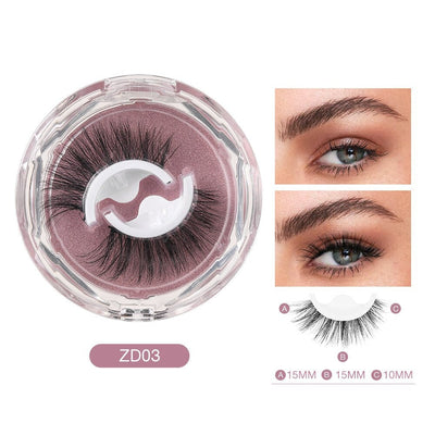 Cils autocollants réutilisables