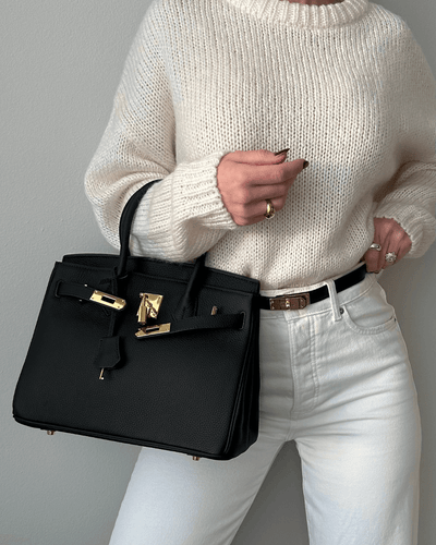 Bolso Evelina | Sofisticado bolso de mano de piel