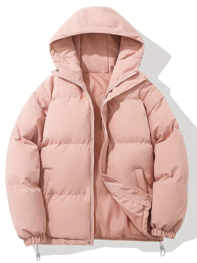Luuk | Classic winter jacket with hood for men