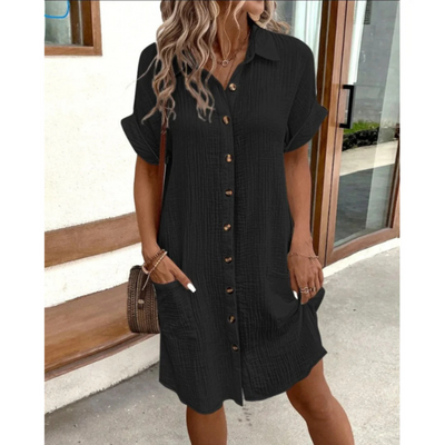 Vestido camisero de mujer | Estilo chic