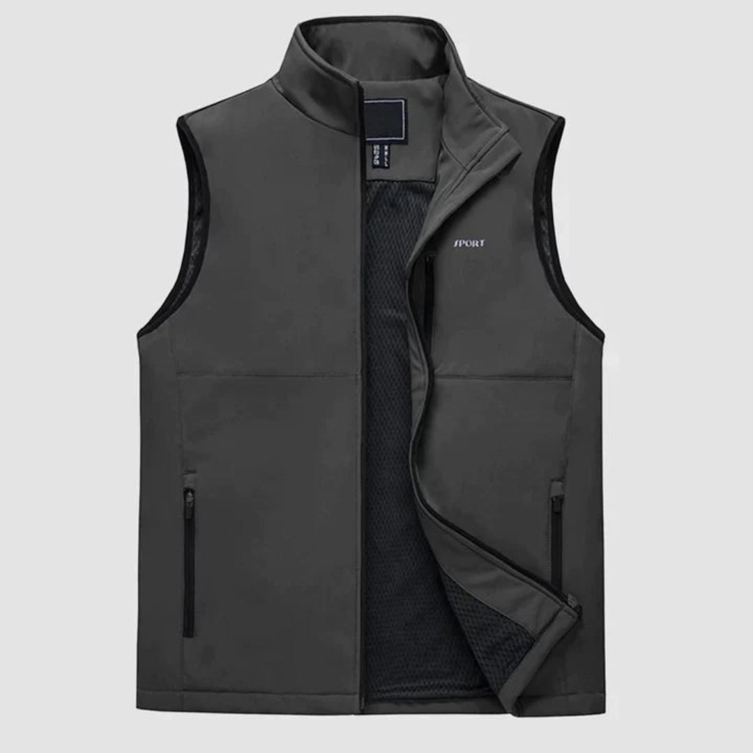 Gabby | Gilet zippé pour hommes | Confortable