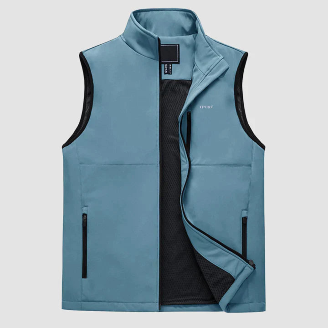 Gabby | Gilet zippé pour hommes | Confortable