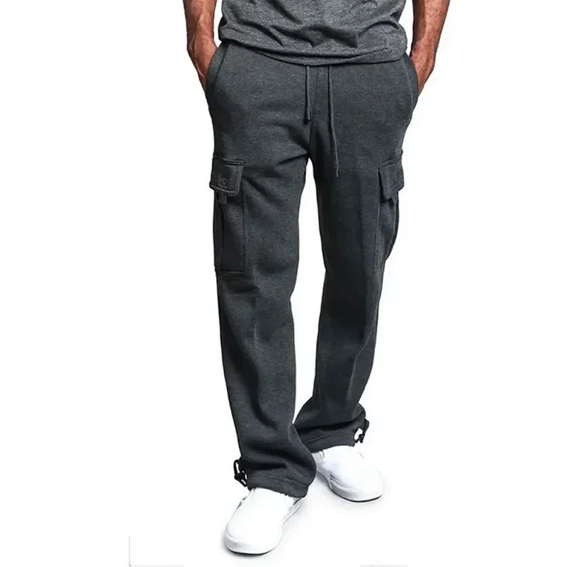 Pantalon de survêtement cargo en polaire Ultimate Comfort pour hommes