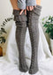 Grandfaux - Chaussettes longues en laine pour femmes