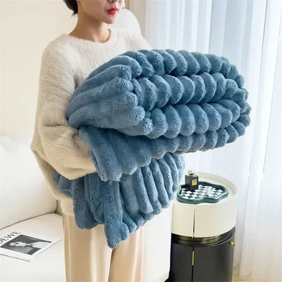 Couverture confort matelassée ultra douillette