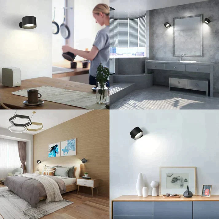 Lámpara LED Lumini | Lámpara de pared inalámbrica y recargable