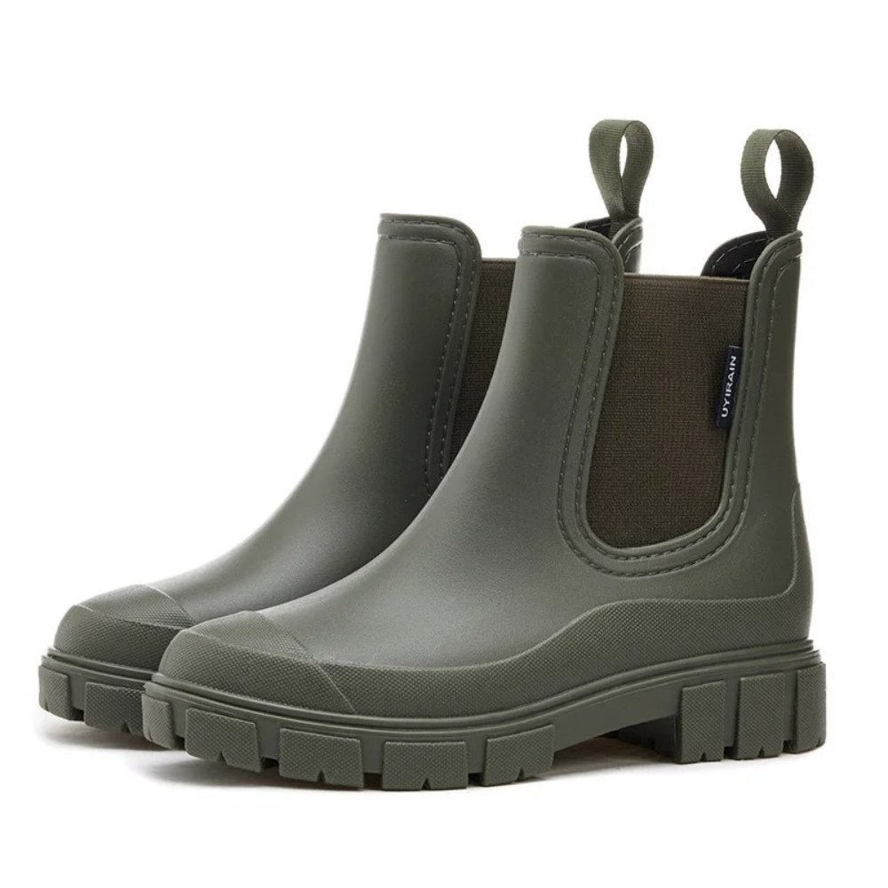 Anna - Bottes de pluie imperméables pour femmes - Bottes Chelsea confortables