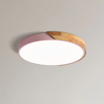 Delos - Lámpara de techo LED de madera escandinava
