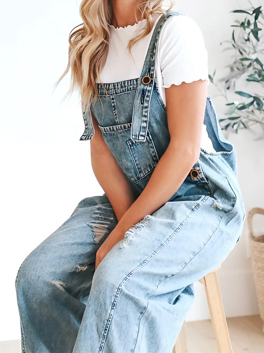 JANNIKE | Pantalones vaqueros holgados para mujer
