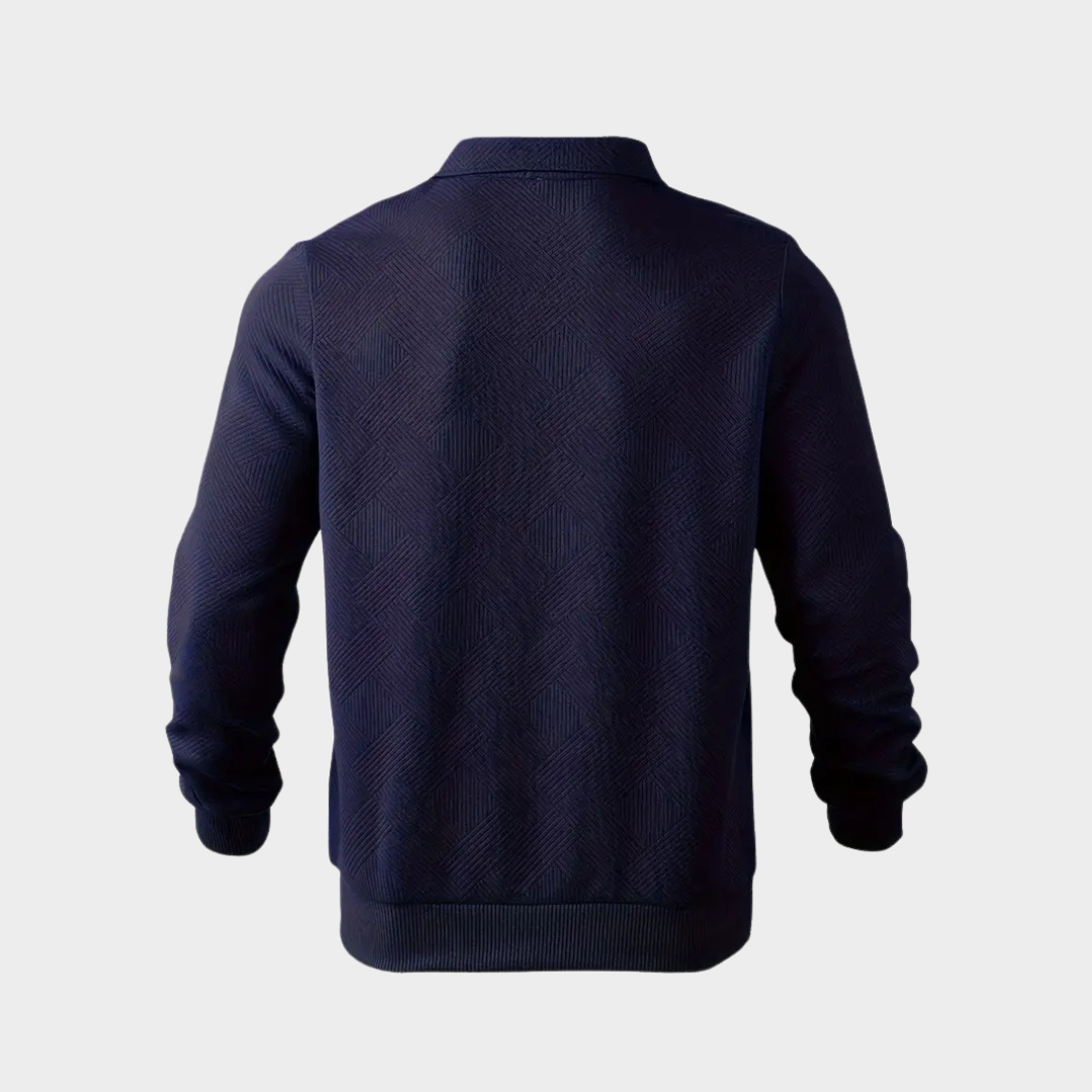 Koen | Stylový prémiový svetr na čtvrtý zip pro muže