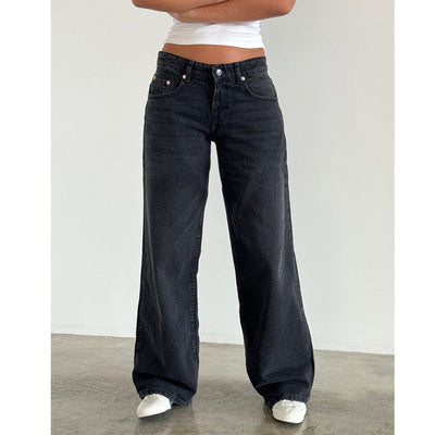 Jasmine - Pantalones vaqueros anchos para mujer