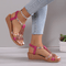 Sandalias casuales de mujer estilo verano