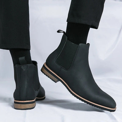 Niko - Botas de piel para hombre elegantes y cómodas.