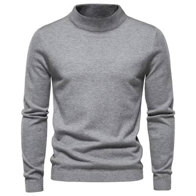 Pulls d'hiver chauds à col roulé pour hommes | Manches longues