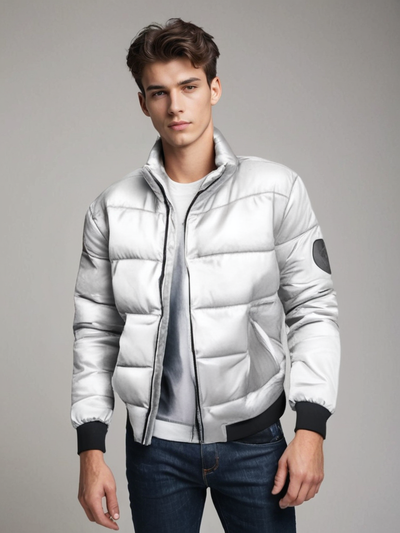 Chaqueta ligera de plumón para hombre: cálida, elegante y funcional.