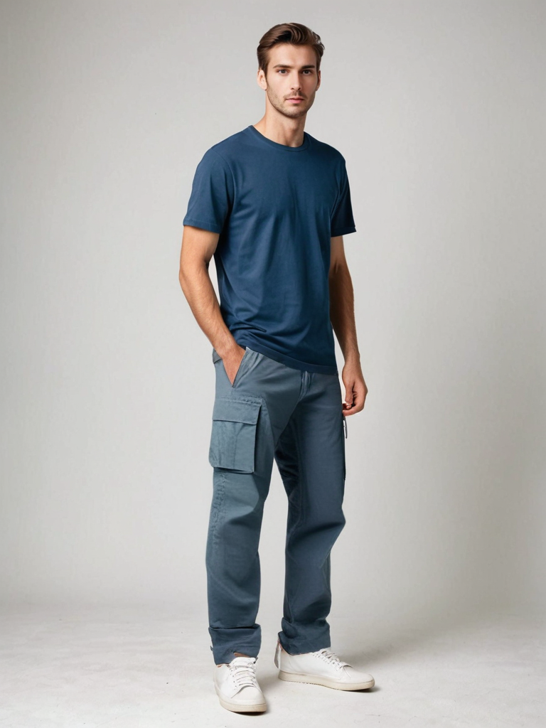 Pantalones cargo UrbanFlex para hombre: súper cómodos y para uso diario.