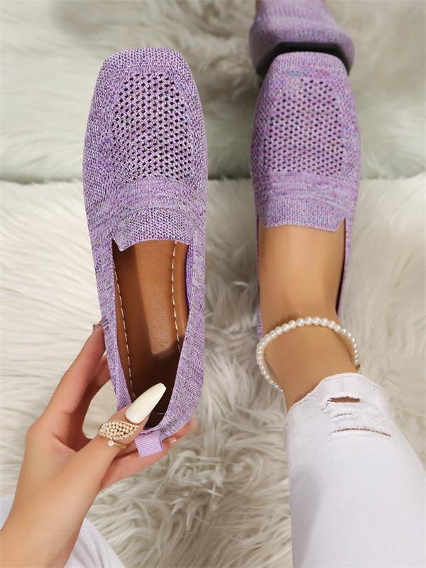 Claudia - Zapatos planos antideslizantes y cómodos para mujer con soporte para el arco