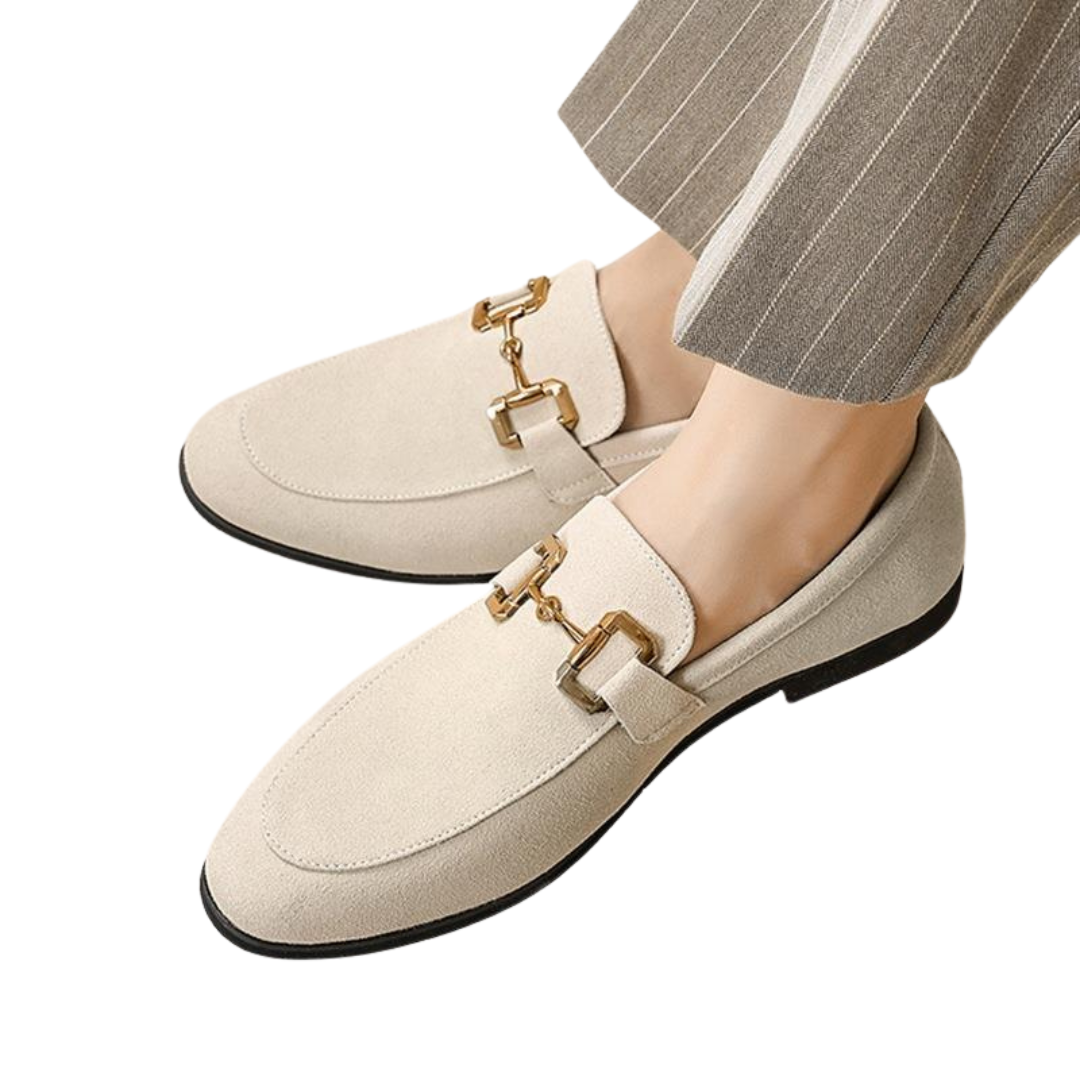 Mocasines de ante de lujo para hombre