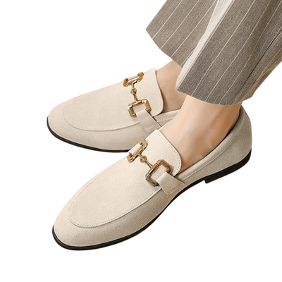Mocasines de ante de lujo para hombre