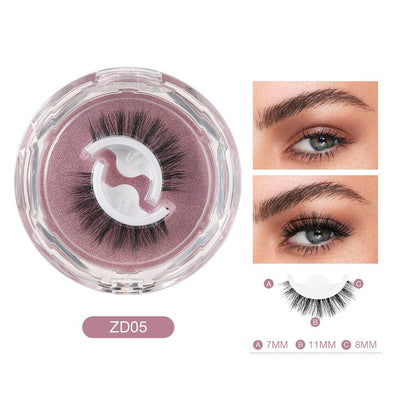 Cils autocollants réutilisables