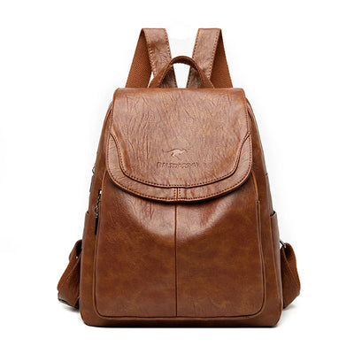 Moderna mochila Olivia antirrobo con un diseño espacioso